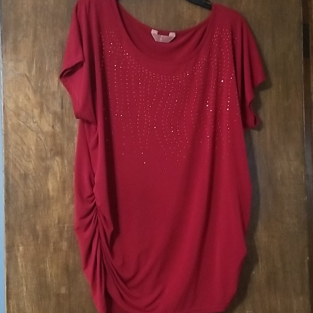 Red Top size 2x